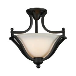 Z-LIte Lagoon Semi Flush Mount Ceiling Light