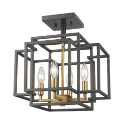 Z-LIte Titania Semi Flush Mount Ceiling Light -City Lights Store z lite titania semi flush mount ceiling light 10 5d029066 b1a6 409d 9999 696c7416f78e