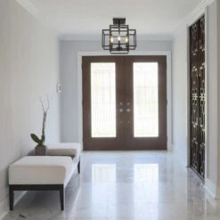 Z-LIte Titania Semi Flush Mount Ceiling Light -City Lights Store z lite titania semi flush mount ceiling light lifestyle 03 4cb08b06 ca49 471e 97fe ca2a421ff586