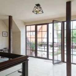 Z-LIte Trestle Semi Flush Mount Ceiling Light -City Lights Store z lite trestle semi flush mount ceiling light lifestyle 01 4c2f5a3c ccf9 4c2e a6c6 cd2e5c6436fb