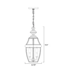 Z-LIte Westover Outdoor Pendant Light -City Lights Store z lite westover outdoor pendant light line drawing 01 fb375a86 99db 4a78 a564 28db1c423c18