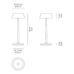 Sister LED Portable Table Lamp 27 Sister LED Portable Table Lamp -City Lights Store zafferano lighting sister led portable table lamp line drawing 14a36223 bcda 4153 9b46 2a7e6b4be2b1
